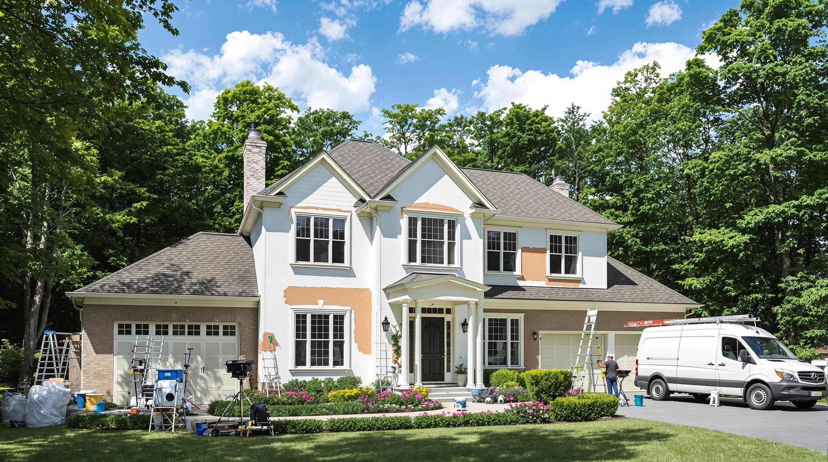 Fountain Hills House Painters painting equipment